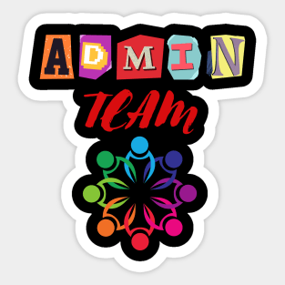 Admin Team! Sticker